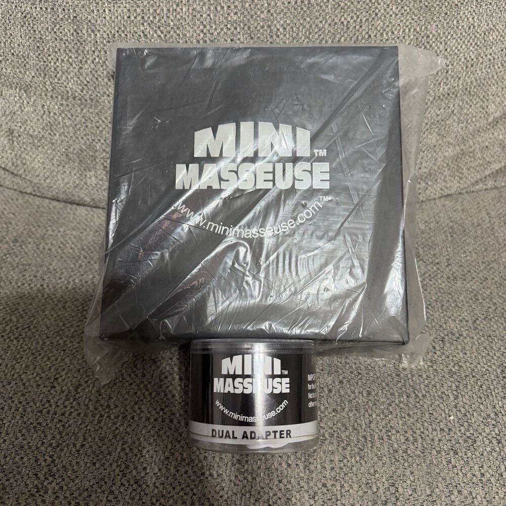 Mini Masseuse Pro Series Massager Hands-Free Complete New Factory Sealed